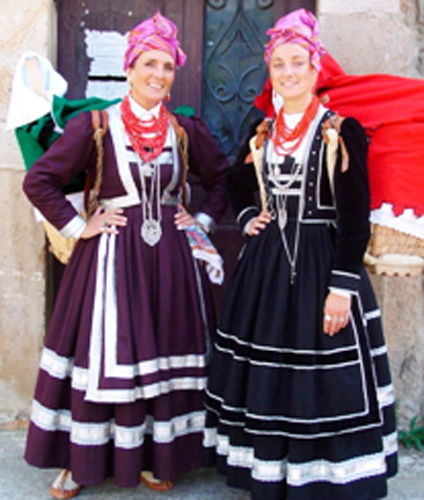 National costume of sales spain male and female